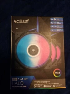 PCCOOLER HALO 3-in-1 FRGB KIT 120mm Open Box - Picture 1 of 3