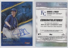 2021 Bowman's Best of Blue Refractor /150 Daniel Lynch #B21-DLY Rookie Auto RC
