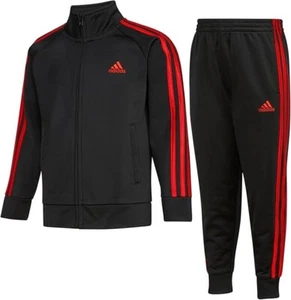adidas Boys 2 Piece Classic Tricot Track SetTrack Pants Size:4 - Picture 1 of 3