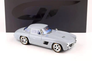 2021 MERCEDES BENZ 300SL S-KLUB GULLWING NARDO GRAY 1:18 SCALE GT SPIRIT GT419 - Picture 1 of 4