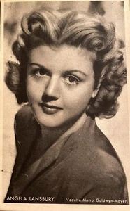ANGELA LANSBURY Star Portrait, M.G.M. Film c.1944; Star of Film, Stage, TV; Exc - Imagen 1 de 2