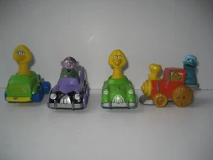 Lot of 4: Sesame Street Die Cast Toy Car Vehicles - Vintage 1981 & 1982 - Picture 1 of 24