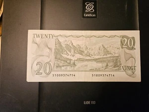1979 "510" Replacement $20 Dollar Bank of Canada Banknote 51009374714 VF-EF - Picture 1 of 5