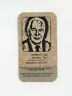 #Tn00290 Warren Orlick Rare Invisible Ink Game Trading Card