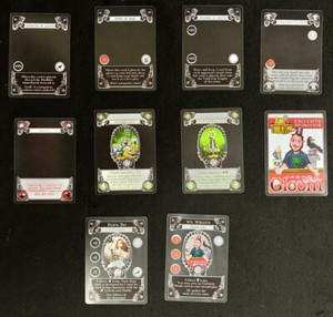 Keith Baker GLOOM  limited TableTop promo WIL WHEATON Felicia Day + 2013