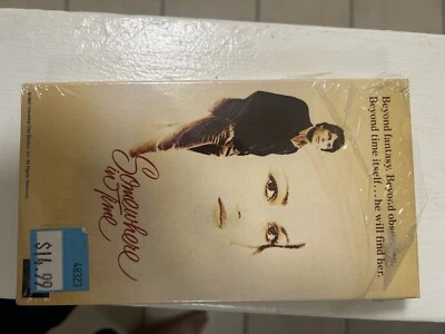 Somewhere in Time (VHS Tape, 1996) - FACTORY SEALED - Image 1 of 2