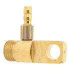 Argon Arc Welding Fitting M16x1.5mm Nut To Panel Adapter Copper TIG Connector