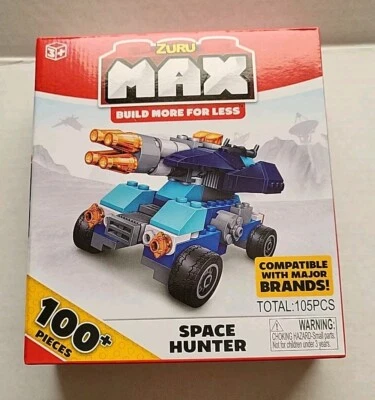 Zuru Max Build More For Less Spase Hunter 100+ Pieces New - Image 1 of 4