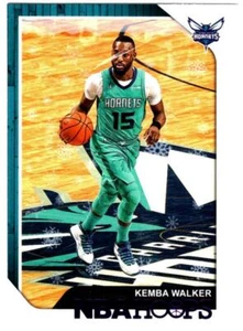 KEMBA WALKER  HORNETS  2018-19 PANINI HOOPS #89 - PURPLE WINTER PARALLEL - Picture 1 of 1