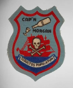 CAP’N MORGAN Seductus Populatum FABRIC PATCH - Picture 1 of 4