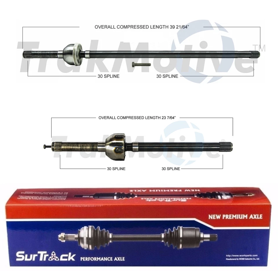 Juego de 2 ejes delanteros CV para camioneta Toyota 4Runner Land Cruiser 79-87 4x4 Foto 1 de 1