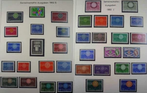 (4928) EUROPA- CEPT 1960 komplett mit Liechtenstein ** - Bild 1 von 3