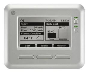 Pantalla de uso de energía Tendril Insight en el hogar - Imagen 1 de 3