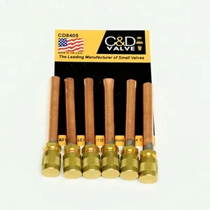 C&D Copper Tube Access Valve 5/16" CD8405 Package of 6 - Picture 1 of 6
