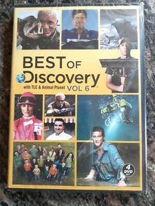Best of Discovery TLC Animal Planet Vol 6 /4-DVD SET Dirty Jobs Cake Boss NEW - Picture 1 of 7