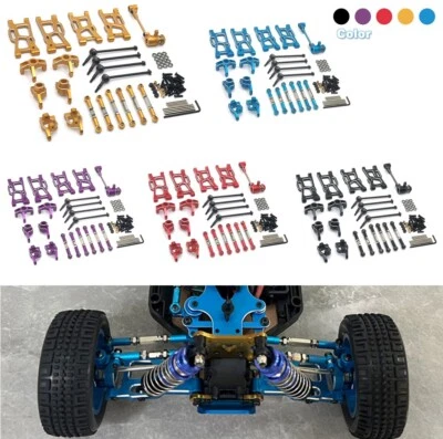 Upgrade Full Set Parts Kit Swing Arms C Hub For Wltoys 144010 144001 124017 - Image 1 of 4