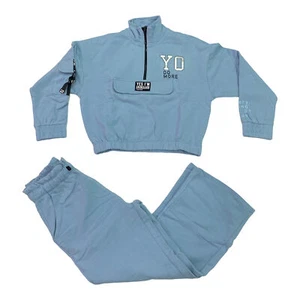 COMPLETO TUTA FELPA PANTALONE RAGAZZA YOURS AY9197 COTONE 456 ORIGINALE AI 2024 - Bild 1 von 2