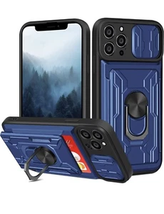 Custodia Aolcev per iPhone 14 Pro Max con porta carte custodia portafoglio e cover fotocamera - Foto 1 di 7