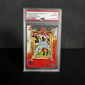 Joe Burrow Rookie RC PSA 10 2020 Chronicles Gridiron Kings #GK-1 Bengals - Picture 1 of 2