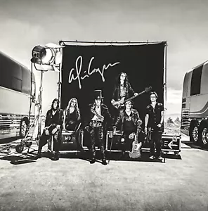 Disco de vinilo firmado de Alice Cooper foto autografiada de Alice Cooper carretera 2 LP DVD LE! - Imagen 1 de 6