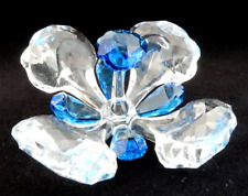 Swarovski Crystal 2015 PEACOCK FLOWER Figurine 5068820 NIB
