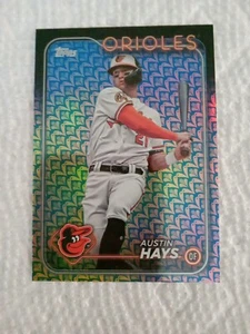 2024 Topps Serie 1 #307 Austin Hays Holiday Easter Foil - Baltimore Orioles - Imagen 1 de 4