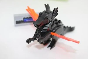 Lego (c) 1x Drache schwarz - 6129c04 - Tiere - Wild - Ritter - black - Bild 1 von 1