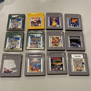 Nintendo Gameboy (Original) Games Lot - Tested - 12 Games, No Box No Manual - Picture 1 of 5