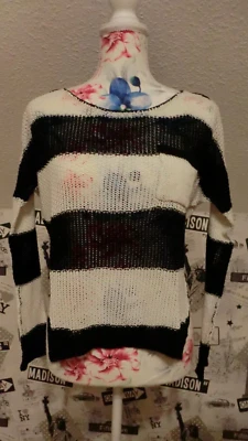 Pullover in Gr. XS von Volcom, dunkelblau, weiß - Bild 1 von 3