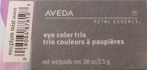 Aveda Petal Essence Eye Color Trio ~ 990 Plum Mist ~ .08 oz. ~ Discontinued! - Picture 1 of 3