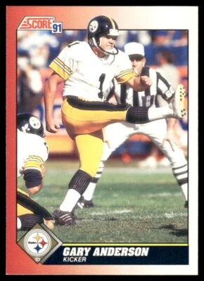 1991 Score #121 Gary Anderson K - Image 1 of 2