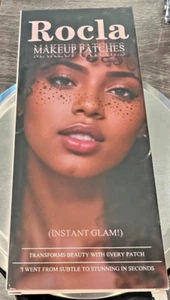 Gold Face Glitter Patches Glow Up Makeup Cute Accessories Rocla Freckles Rose - Picture 1 of 2
