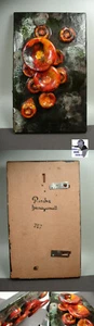Ruscha Wandbild Wandrelief 767 Panton Era Handgemalt 1970ties - Bild 1 von 1