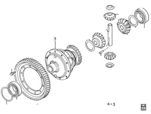 GM Transmission Differential Front Case Fits GM Vehicles 1983-1999. Part Numbers - Picture 1 of 1