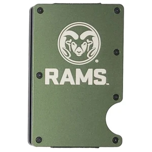 Colorado State Rams Aluminium RFID Kartenetui - Armeegrün - Bild 1 von 1