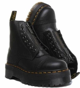 DR MARTENS Boots Damen Spitze Schuhe Reißverschluss Plateau Stiefel Turnschuhe