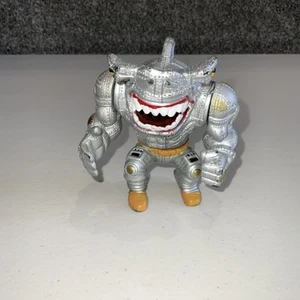 Ocean Warrior 1990s Chuck Hammerhead Shark Street Sharks KO Bootleg Figure Toy - Picture 1 of 7
