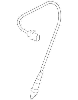 Genuine Hyundai 2017-2021 Veloster Elantra Elantra GT Oxygen Sensor 39210-2B510 - Image 1 of 2