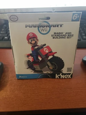Wii Knex Mario Kart Mario & Standard Bike Building Set 38001 NEW Sealed. - Image 1 of 4