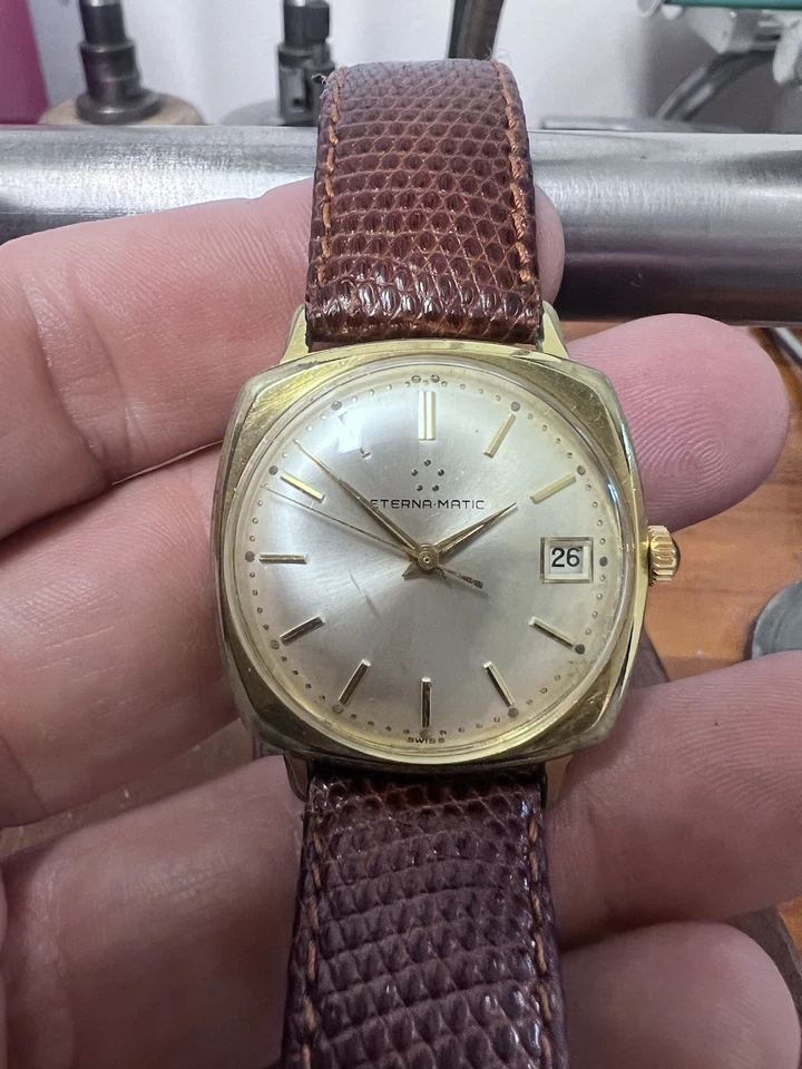 Reloj eterna matic automático vintage. Funciona Foto 1 de 4