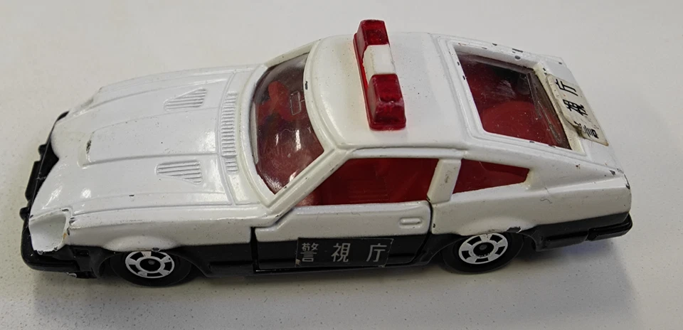 Coche de policía Tomica Nº15 Nissan Fairlady 280Z-T 1/61 diecast Japón 1979 vintage Foto 1 de 4