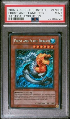 2007 Yu-Gi-Oh! Taev-Tactical Evolution Frost And Flame Tactical Evolution PSA 9 - Image 1 of 2