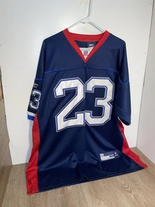 RARE Authentic REEBOK MARSHAWN LYNCH Buffalo Bills JERSEY Size 48 - Picture 1 of 5