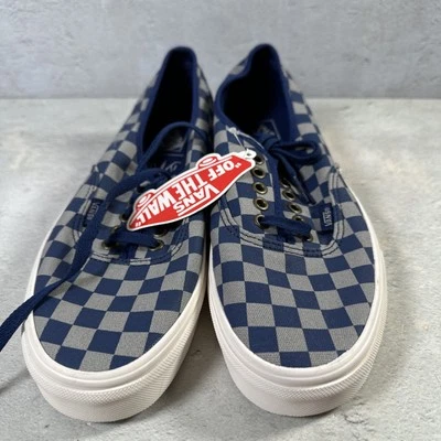 Vans X Harry Potter Ravenclaw Low Tops - Blue Grey Checker - Women 9 Men 7.5 - Image 1 of 4