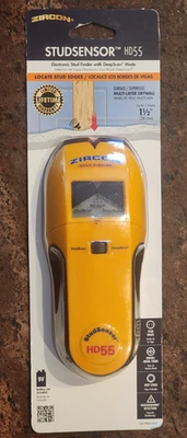 Zircon StudSensor HD55 Metal & Wood Stud Finder with Deep Scan - Image 1 of 4