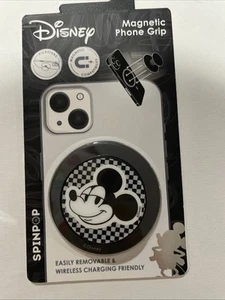 Disney - Mickey Mouse Retro Pop Grip Phone Grip/Stand By Spinpop (NEW) Vans - Picture 1 of 5