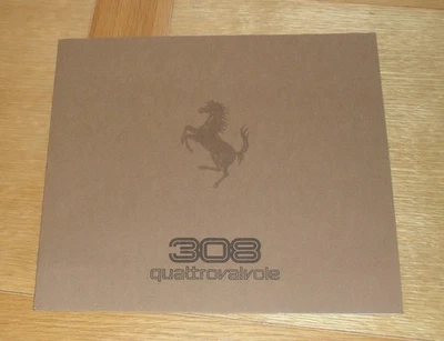 Ferrari 308 Quattrovalvole Folleto Multilingüe 308 GTB GTS - Modelos 1984-1985 Foto 1 de 3