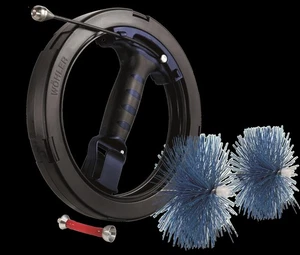 Wohler Viper S, 50' Cleaning Brush for Air Ducts, Chimneys and Dryer Vents, V... - Picture 1 of 3