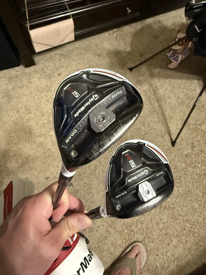 Дерево TaylorMade R15 3 & 5 графитовое жесткое гибкое для правой руки - Изображение 1 из 3