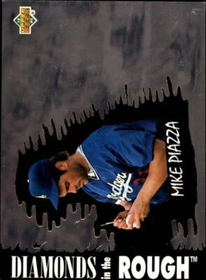 1993 Upper Deck Diamond Gallery #34 Mike Piazza - NM-MT - Image 1 of 2